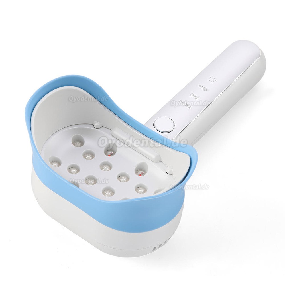 Dental LED Bleaching Lampe Kaltlicht Zahnaufhellung Beschleuniger Blau Gelb Lila Rot Licht